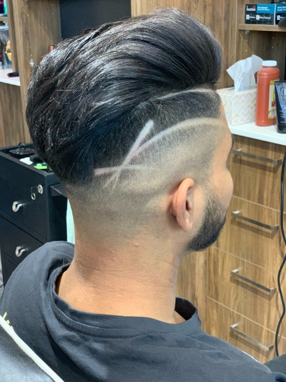 Undercut herenkapsel