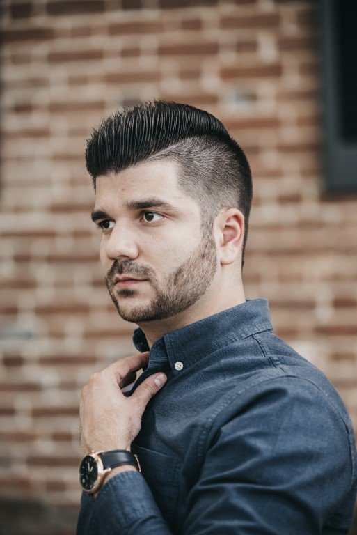 Undercut herenkapsel