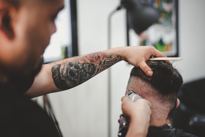 Kale opscheer barber