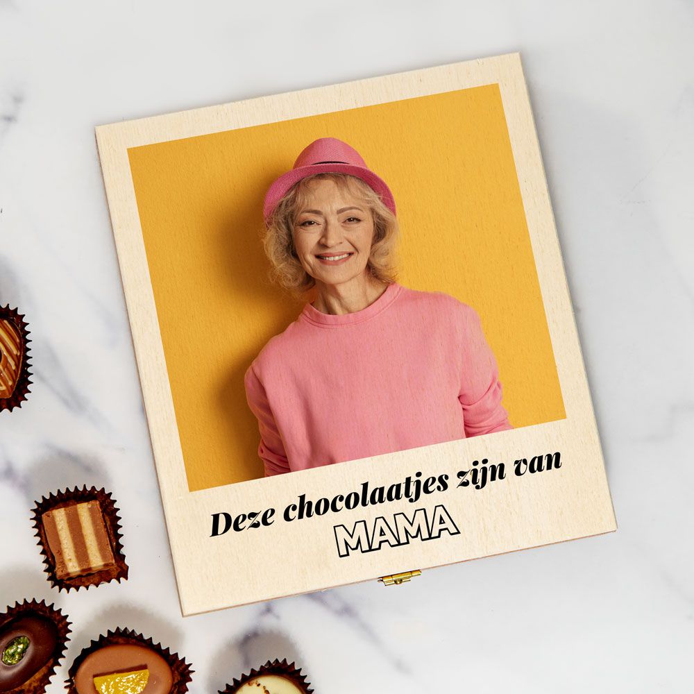 Origineel moederdag cadeau pralines