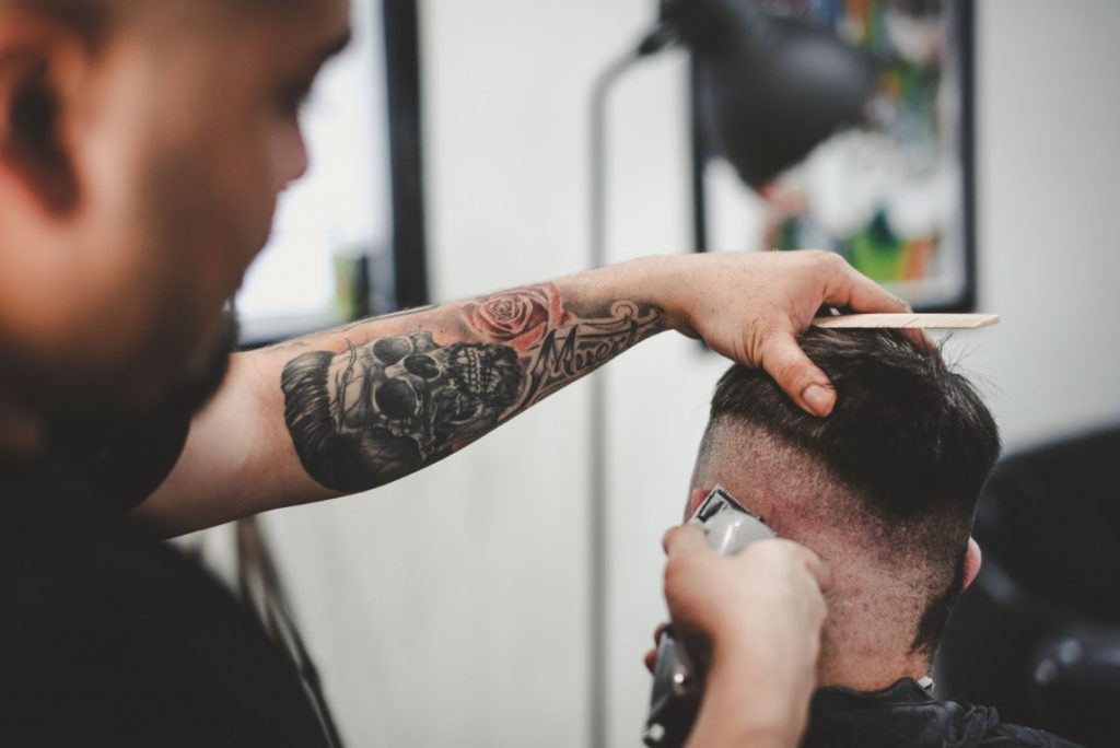 undercut kapsel bij man