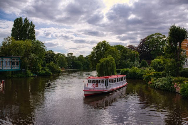 boottocht in Amsterdam